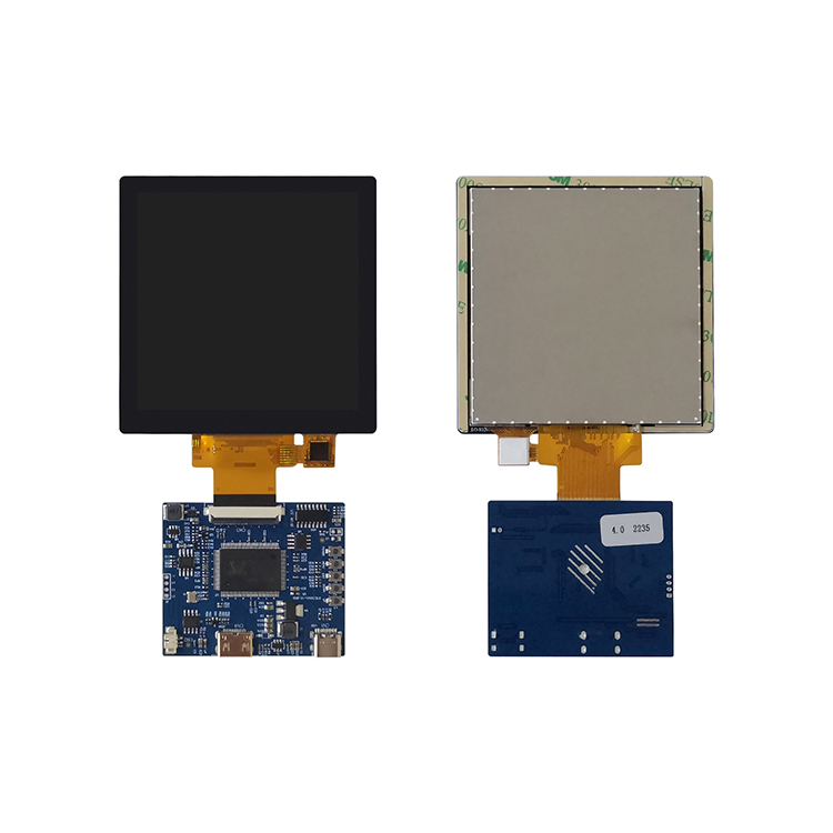 square 4 inch tft lcd display 480x480 with HDMI Driver Board