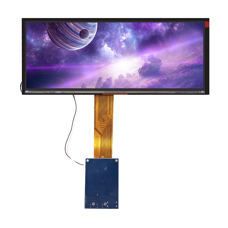 12.3 inch IPS 1920x720 LCD Display Bay Type TFT Module with Touch Screen