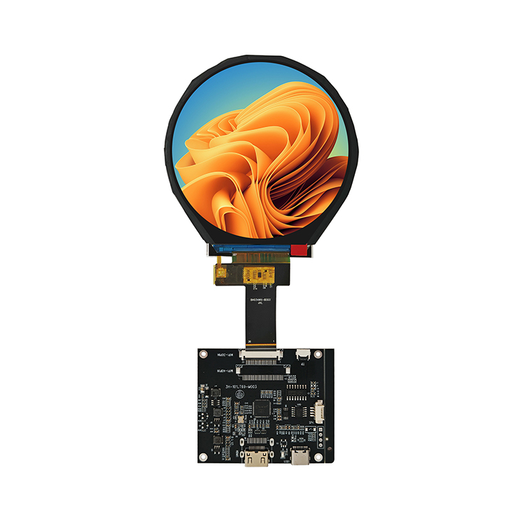 Round Display 3.4 inch circular tft lcd display 800x800 MIPI Interface