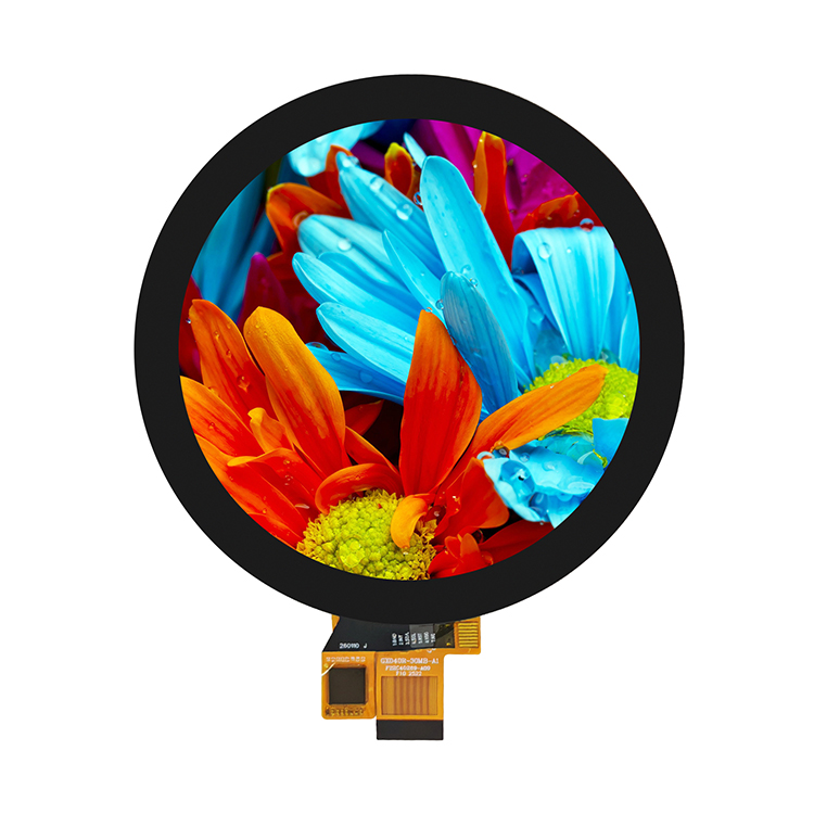 4 inch Round Touch TFT Display 720x720 | Capacitive Touch + HDMI